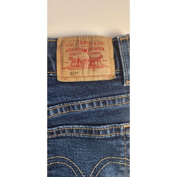 Levi's Girls 517 Size 16 Stretch Flare Jeans - Picture 3 of 7